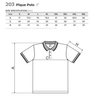 Koszulka Polo Męska Biała - rozmiar XL - outlet - obrazek 3