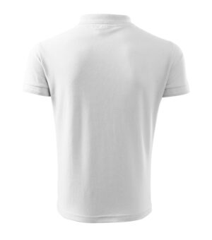 Koszulka Polo Męska Biała - rozmiar XL - outlet - obrazek 2