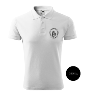 Koszulka Polo Męska Biała - rozmiar XL - outlet